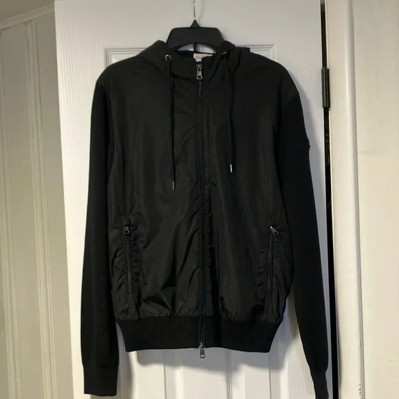Moncler Maglione Tricot Cardigan Hooded Jacket - Picture 1 of 8
